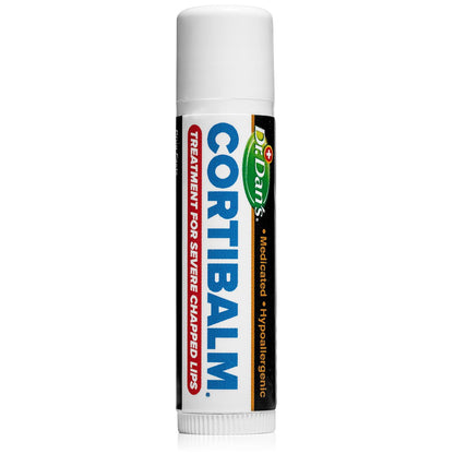 Dr. Dan's Cortibalm - 3er Pack - Heilender Lippenbalsam für trockene, rissige Lippen - Für Männer, Frauen und Kinder