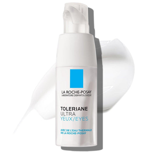 La Roche-Posay Toleriane Dermallergo Augencreme Beruhigende Reparatur-Feuchtigkeitspflege für empfindliche Haut, Allergiegetestet, Duftstofffrei, Alkoholfrei, ehemals Toleriane Ultra Eyes, 20 ml