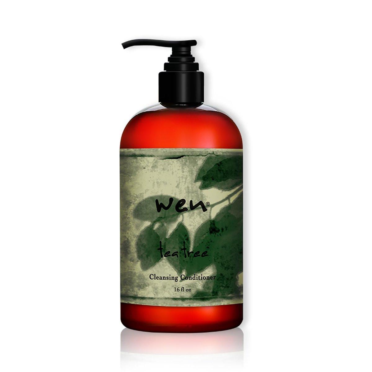 WEN by Chaz Dean Cleansing Conditioner – Sanfte Reinigung & Pflege für feines und lockiges Haar mit Teebaumöl, 473 ml