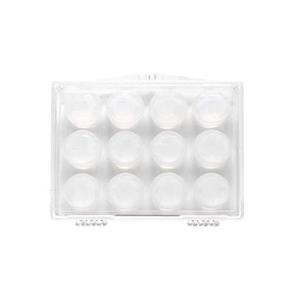 Aqua Ears® Weiche formbare Ohrstöpsel, 18 Paar, Silikon, Transparent
