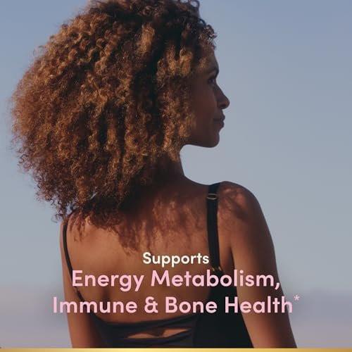 Nature's Bounty Optimal Solutions Frauen Multivitamin Gummis – Himbeergeschmack, 80 Stück, Immunsystem & Knochengesundheit