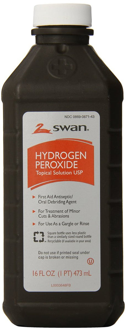 Swan Wasserstoffperoxid Antiseptische Lösung, 473 ml (16 Fl Oz)
