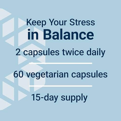Life Extension Adrenal Energy Formula – Stressabbau mit heiligem Basilikum, Cordyceps, Bacopa und Ashwagandha, glutenfrei, nicht-GVO, vegetarisch, 60 Kapseln