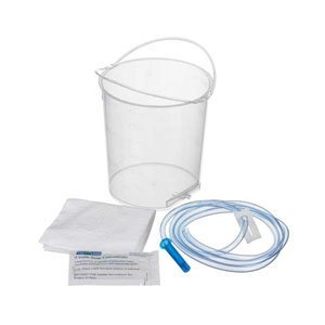 OULANAO Einlaufset mit Eimer (1 Stück) – Transparentes Kunststoff-Einlaufset für die persönliche Hygiene