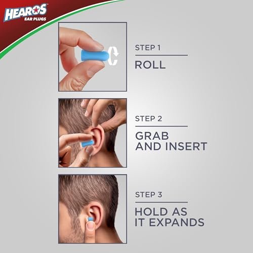 HEAROS Xtreme Protection Series Ohrstöpsel, Blau, 56 Paar