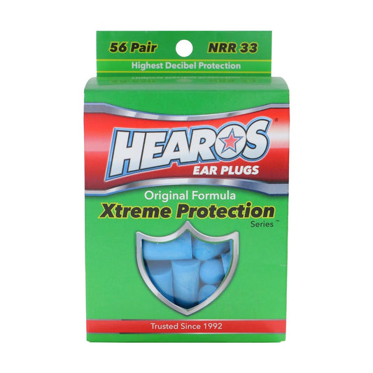 HEAROS Xtreme Protection Series Ohrstöpsel, Blau, 56 Paar