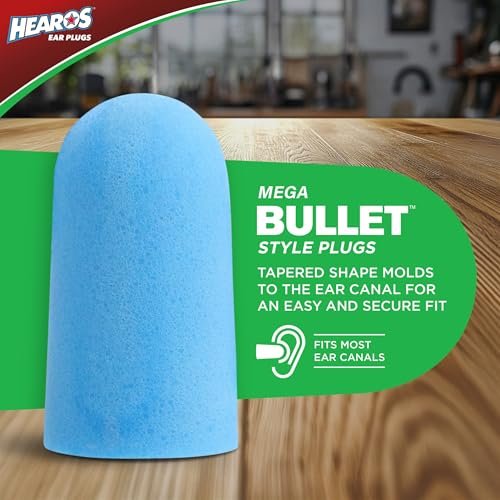 HEAROS Xtreme Protection Series Ohrstöpsel, Blau, 56 Paar
