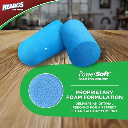 HEAROS Xtreme Protection Series Ohrstöpsel, Blau, 56 Paar