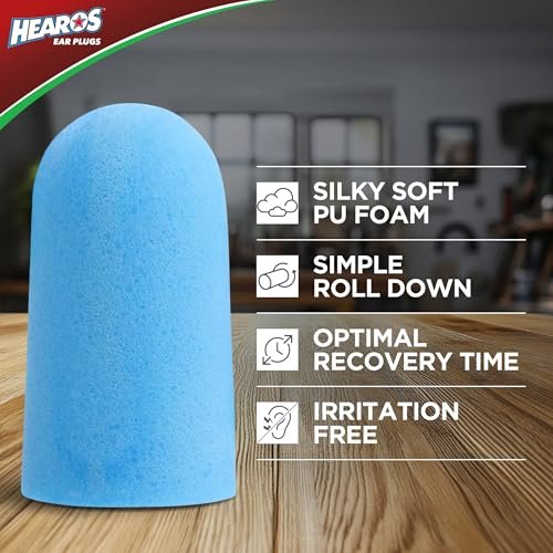 HEAROS Xtreme Protection Series Ohrstöpsel, Blau, 56 Paar
