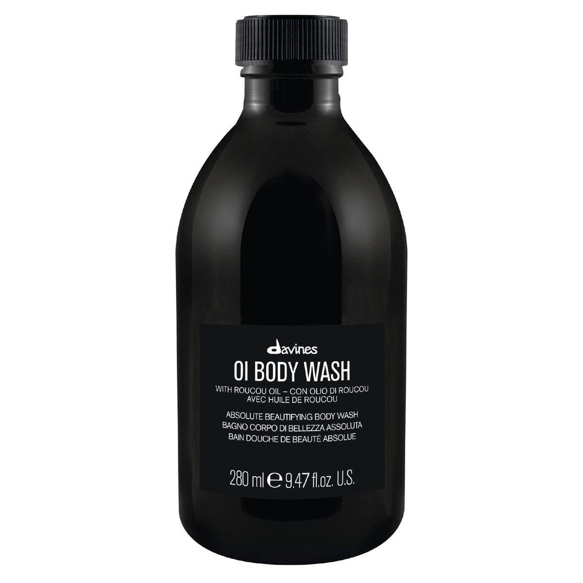 Davines OI Duschgel – Feuchtigkeitsspendendes Körpershampoo für alle Hauttypen mit Antioxidativem Roucou-Öl und cremigem Schaum, 280 ml