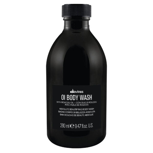 Davines OI Duschgel – Feuchtigkeitsspendendes Körpershampoo für alle Hauttypen mit Antioxidativem Roucou-Öl und cremigem Schaum, 280 ml
