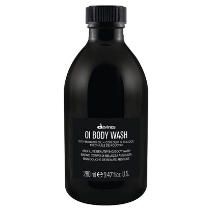 Davines OI Duschgel – Feuchtigkeitsspendendes Körpershampoo für alle Hauttypen mit Antioxidativem Roucou-Öl und cremigem Schaum, 280 ml