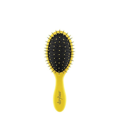 Drybar Lil' Lemon Drop Mini Entwirrbürste – Gelb, kompakte Reisebürste für sanftes Entwirren