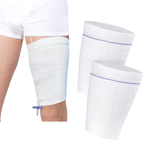 2er-Pack Beinbeutelhalter für Katheter – Haltbarer Urinbeutelhalter für Männer und Frauen, Katheterzubehör, Stabilisierungsvorrichtung
