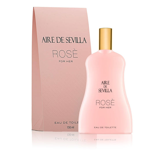 Instituto Español Aire de Sevilla Cologne Rose Eau de Toilette für Damen – Sinnlicher und eleganter Blütenduft, Spray, 150 ml, Hergestellt in Spanien