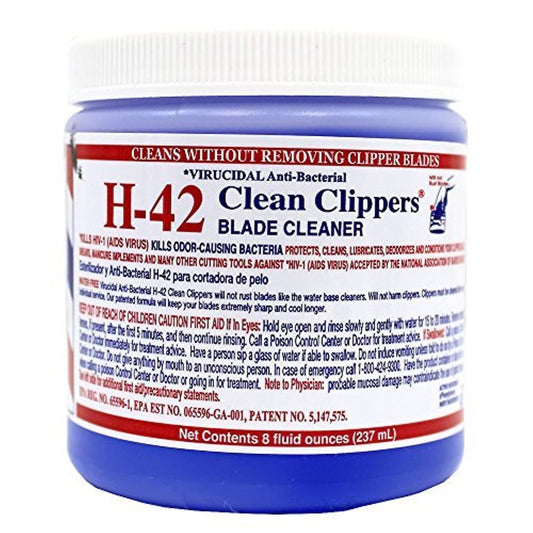 H-42 Clean Clippers Klingenreiniger – Viruzid, antibakteriell, 237 ml