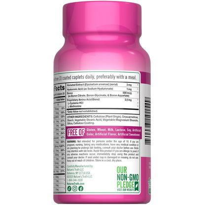 Nature's Truth Haar, Haut und Nägel | 60 Kapseln | Plus 5.000 µg Biotin | Nicht-GMO & Glutenfrei