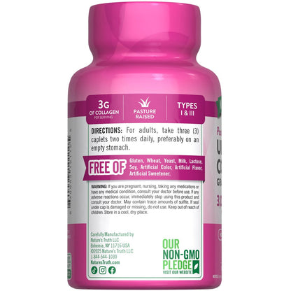 Nature's Truth Haar, Haut und Nägel | 60 Kapseln | Plus 5.000 µg Biotin | Nicht-GMO & Glutenfrei