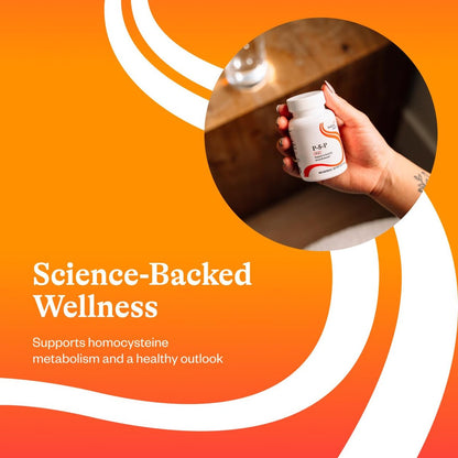 Seeking Health P-5-P (Pyridoxal-5-Phosphat) – Immununterstützung & Homocystein-Stoffwechsel – Bioverfügbares Vitamin B6, 25 mg, 100 Kapseln