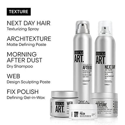 L'Oréal Professionnel Paris Architexture – Texturierende Pomade mit mittlerem Halt für matte Definition und strukturierte Looks