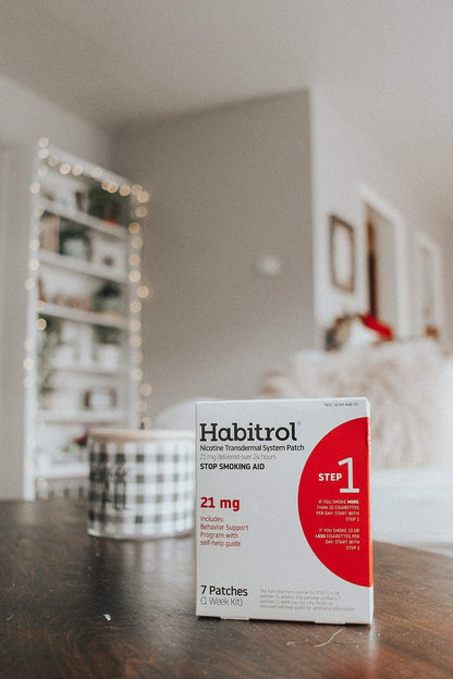 Habitrol Nikotinpflaster 21 mg | Raucherentwöhnung | Schritt 1 | 7 Pflaster (1-Wochen-Kit)