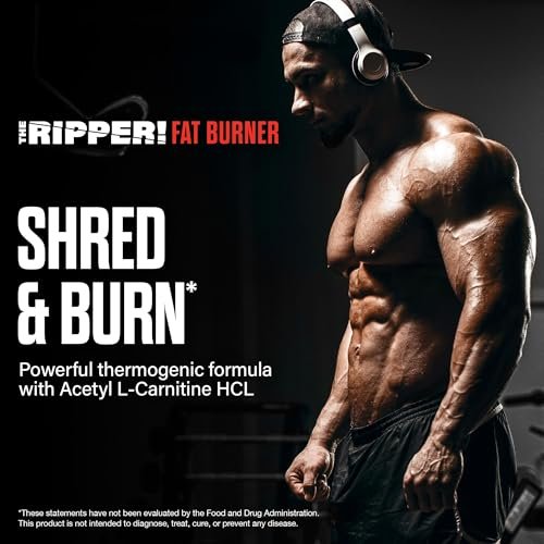 JNX SPORTS The Ripper! Fatburner Pre Workout für Männer & Frauen – Thermogenes Fettverbrennungspulver & Appetitzügler, steigert Energie & Ausdauer – Ananas Shred, 30 Portionen