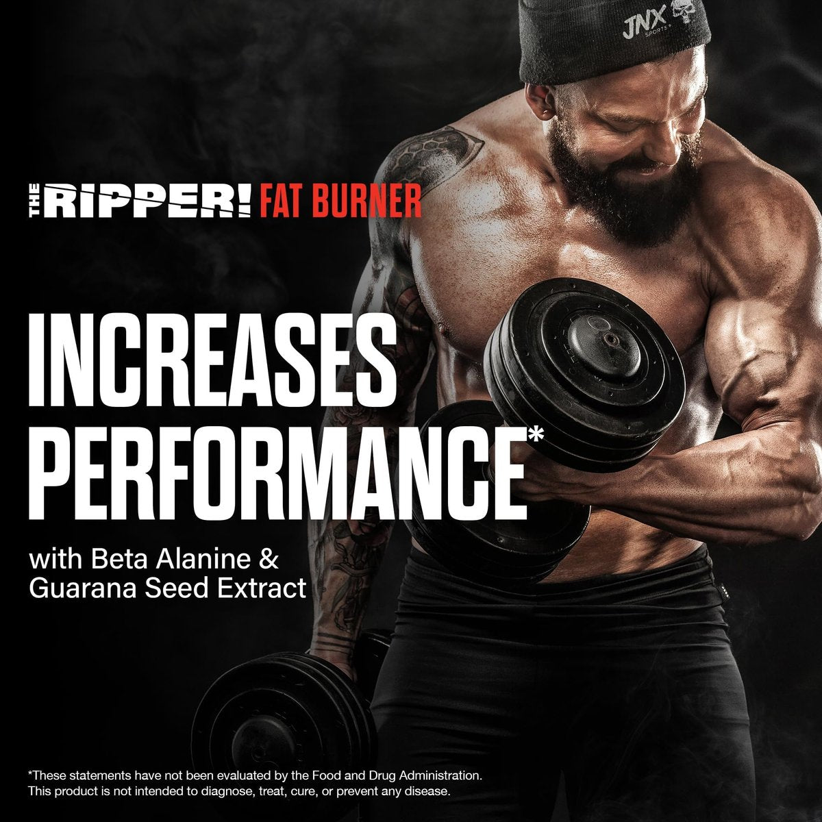 JNX SPORTS The Ripper! Fatburner Pre Workout für Männer & Frauen – Thermogenes Fettverbrennungspulver & Appetitzügler, steigert Energie & Ausdauer – Ananas Shred, 30 Portionen