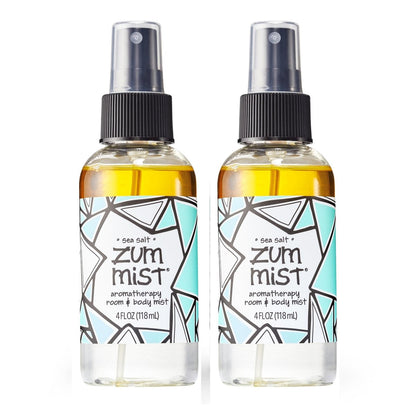 Indigo Wild Zum Mist Raum- & Körperspray – Aromatherapie-Mist mit ätherischen Ölen – Natürliches Körperspray & Raumspray – Meersalz-Duft – 118 ml (2er-Pack)