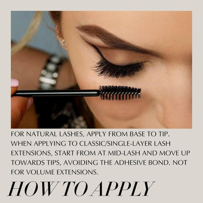 Xtreme Lashes Length & Volume Mascara, Schwarz, 0,25 oz, wimpernverlängerungskompatibel, wasserfest, mit Vitamin B5