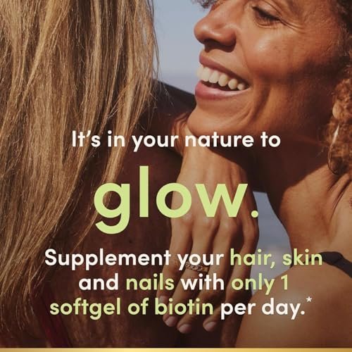 Nature's Bounty Super Potency Biotin 5000 mcg – 72 Weichkapseln (2er-Pack)