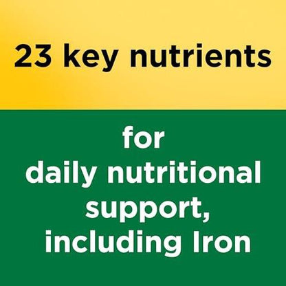 Nature Made Multivitamin Tabletten mit Eisen – Tägliche Nährstoffunterstützung für Männer und Frauen, 130 Tabletten, 130-Tage-Vorrat