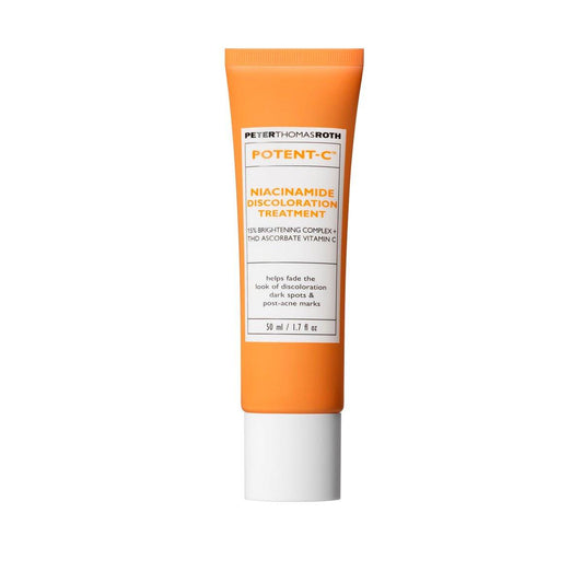 Peter Thomas Roth Potent-C Niacinamide Discoloration Treatment – Intensive Brightening Serum gegen Verfärbungen, dunkle Flecken und Post-Akne-Male mit Vitamin C und Niacinamid, 50 ml