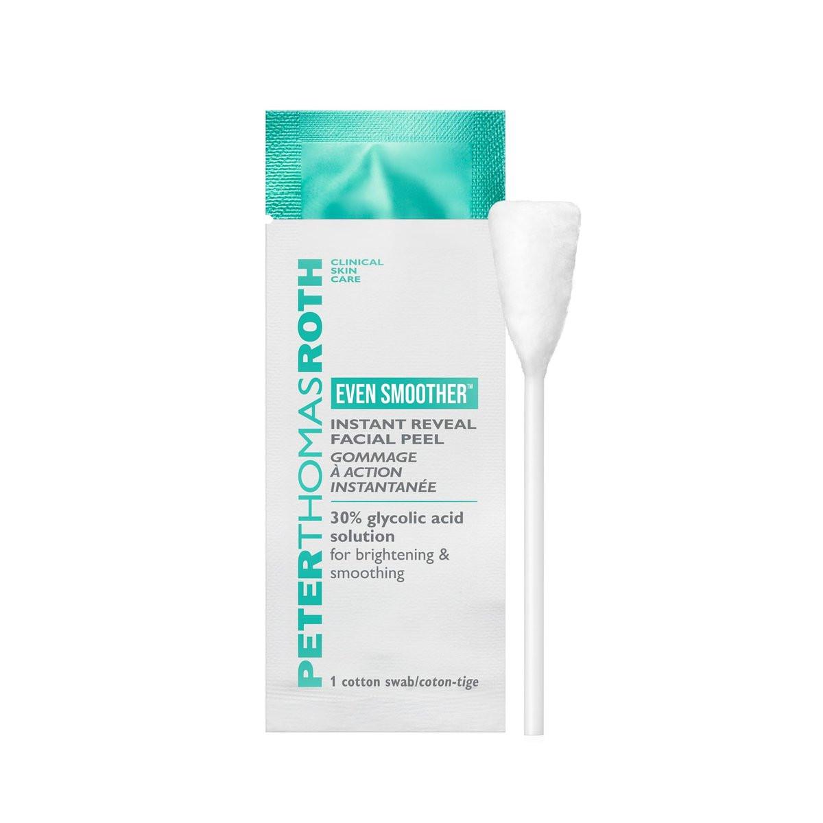 Peter Thomas Roth Even Smoother™ Instant Reveal Facial Peel – Glykolsäure-Peeling für strahlende Haut (8er-Pack)