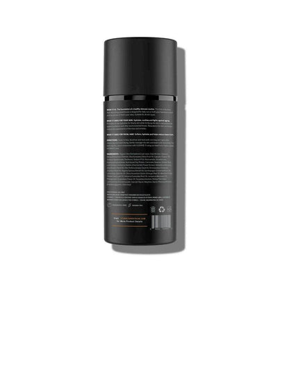 stubble & stache Gesichtsfeuchtigkeitscreme für Männer – Anti-Aging-Creme mit Niacinamid, Hyaluronsäure, Vitamin A – spendet Feuchtigkeit, macht Barthaar weich, 100 ml