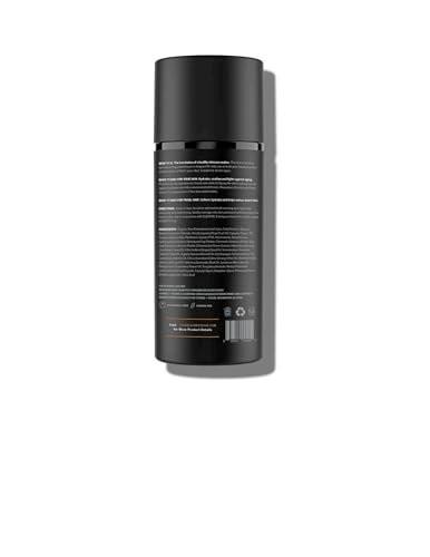 stubble & stache Gesichtsfeuchtigkeitscreme für Männer – Anti-Aging-Creme mit Niacinamid, Hyaluronsäure, Vitamin A – spendet Feuchtigkeit, macht Barthaar weich, 100 ml
