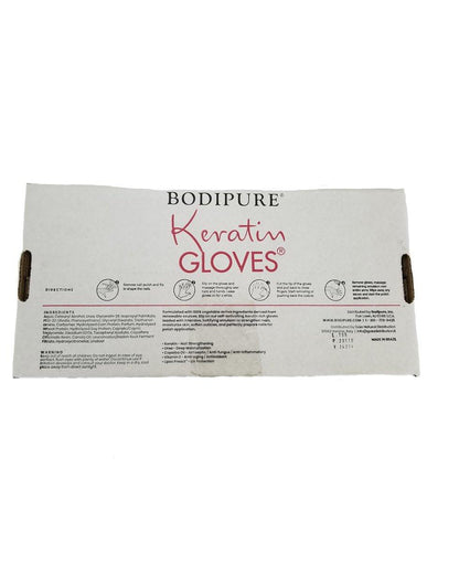 Bodipure All-in-One feuchtigkeitsspendende Handmaske mit Keratin & Vitamin E – 50 Paar für trockene, rissige Hände
