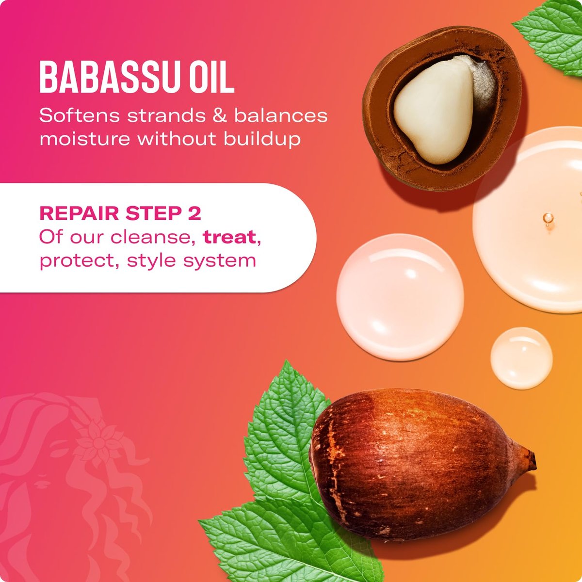 Mielle Organics Babassu & Minze Tiefenpflege mit Protein – Feuchtigkeitsspendende Reparatur für trockenes, geschädigtes und krauses Haar (227 g)