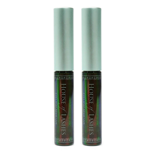 House of Lashes Wimpernkleber Dunkel – 2er-Pack, Latexfrei, Tierversuchsfrei