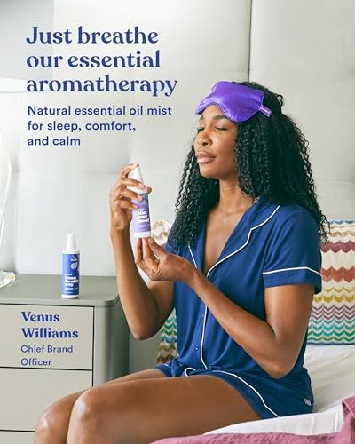 Asutra Lavendel & Kamille Mehrzweck-Raumspray – Natürliches Aromatherapie-Spray für Bettwäsche & Kissen – Beruhigender Duft für Schlaf & Entspannung – 118 ml