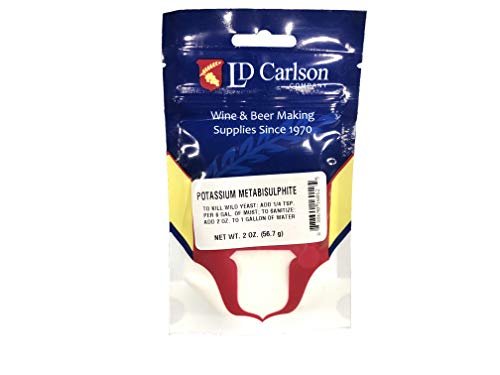 LD Carlson 6012A Kaliummetabisulfit 2 oz. – Wein- und Bierbrauzusatz