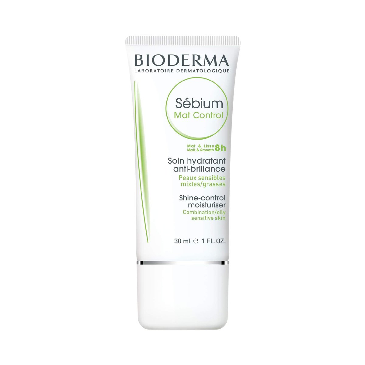 Bioderma Sébium Mat Control Creme – Mattierende und feuchtigkeitsspendende Tagescreme für Mischhaut bis fettige Haut, 30 ml