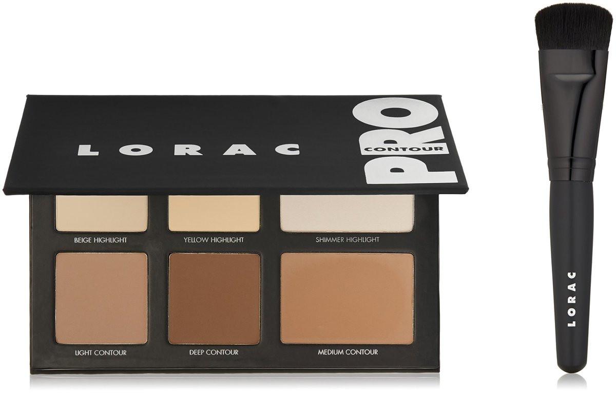 LORAC PRO Contour Palette & Contour Brush, Multi – Professionelle Konturpalette mit Pinsel