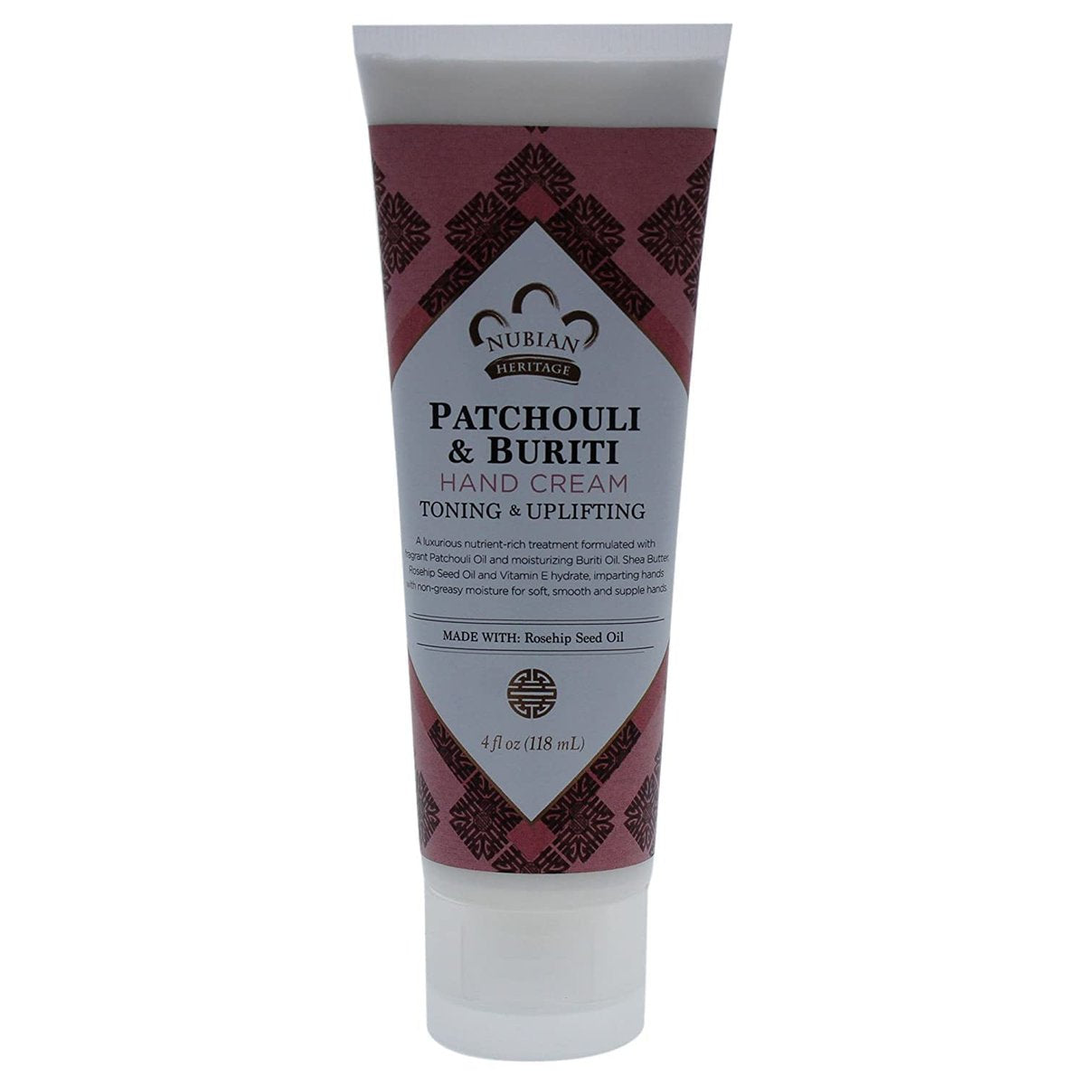 Nubian Heritage Patchouli & Buriti Handcreme, 113 g