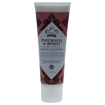 Nubian Heritage Patchouli & Buriti Handcreme, 113 g