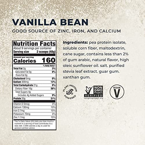 Evolve Protein Pulver, Ideal Vanille, 20g Protein, 1 Pfund