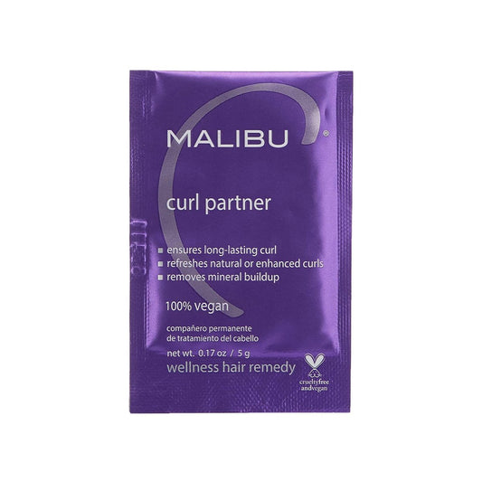 Malibu C Curl Partner Wellness Remedy (1 Beutel) – Entfernt Mineralablagerungen für gesünderes und schwungvolleres lockiges Haar – Enthält sanfte Antioxidantien für die Lockenpflege