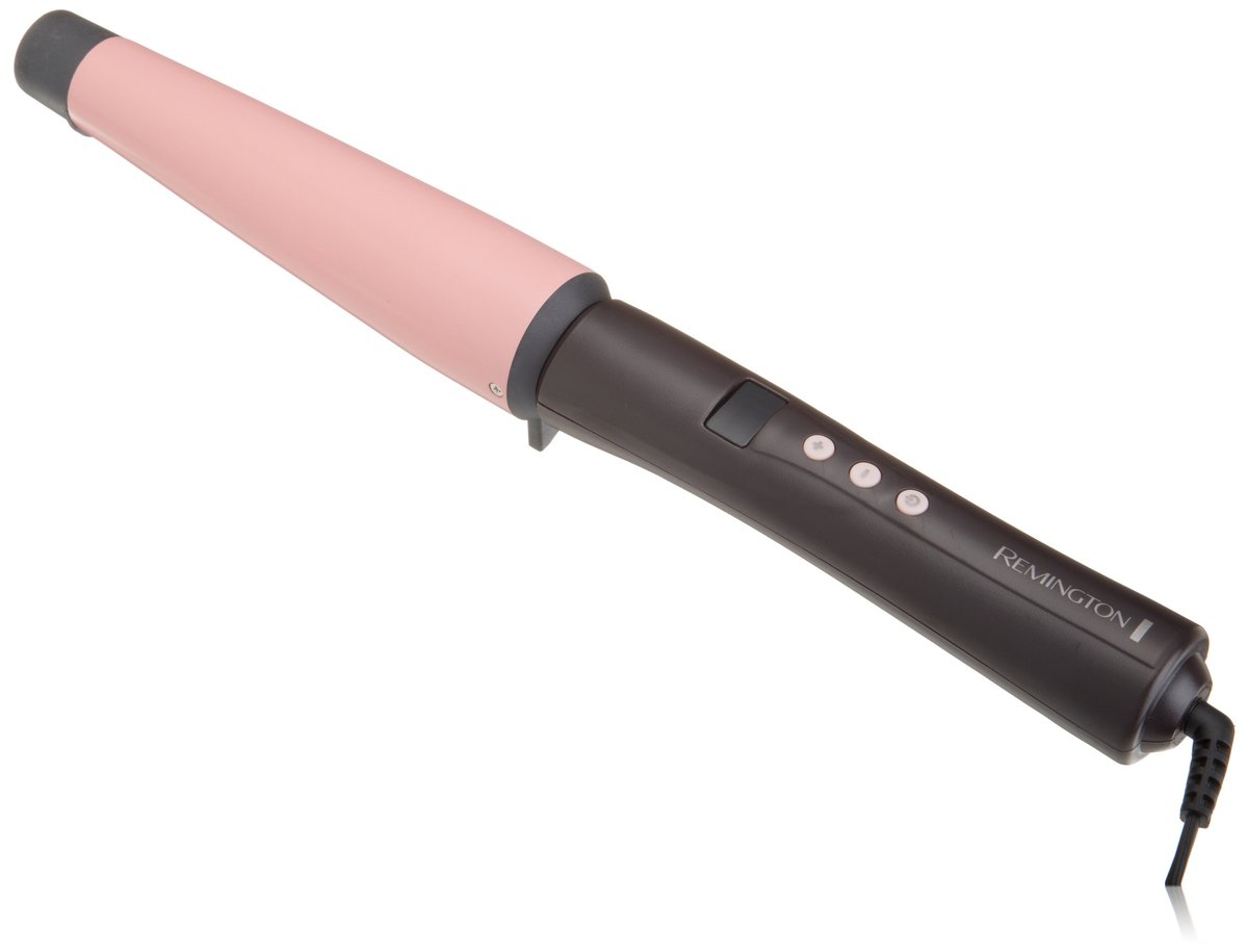 Remington Studio Salon Collection Pearl Digital Keramik-Lockenstab, 1,5 Zoll, Pink