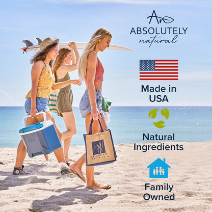Absolutely Natural Bio-Öl Selbstbräuner – Organisches Bräunungsöl mit Riffschutz, Hagebutte & Aloe – Spa-Qualität, 177 ml