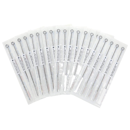 ACE Needles Tattoo-Nadeln Set 50er Packung gemischte sterile Tattoo-Nadeln 6 Größen - Round Liner 1 3 5 7 9 11 RL