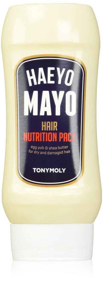 TONYMOLY Haeyo Mayo Haarconditioner Maske – Nährende Haarkur mit Eigelb & Sheabutter für trockenes, geschädigtes, krauses & brüchiges Haar